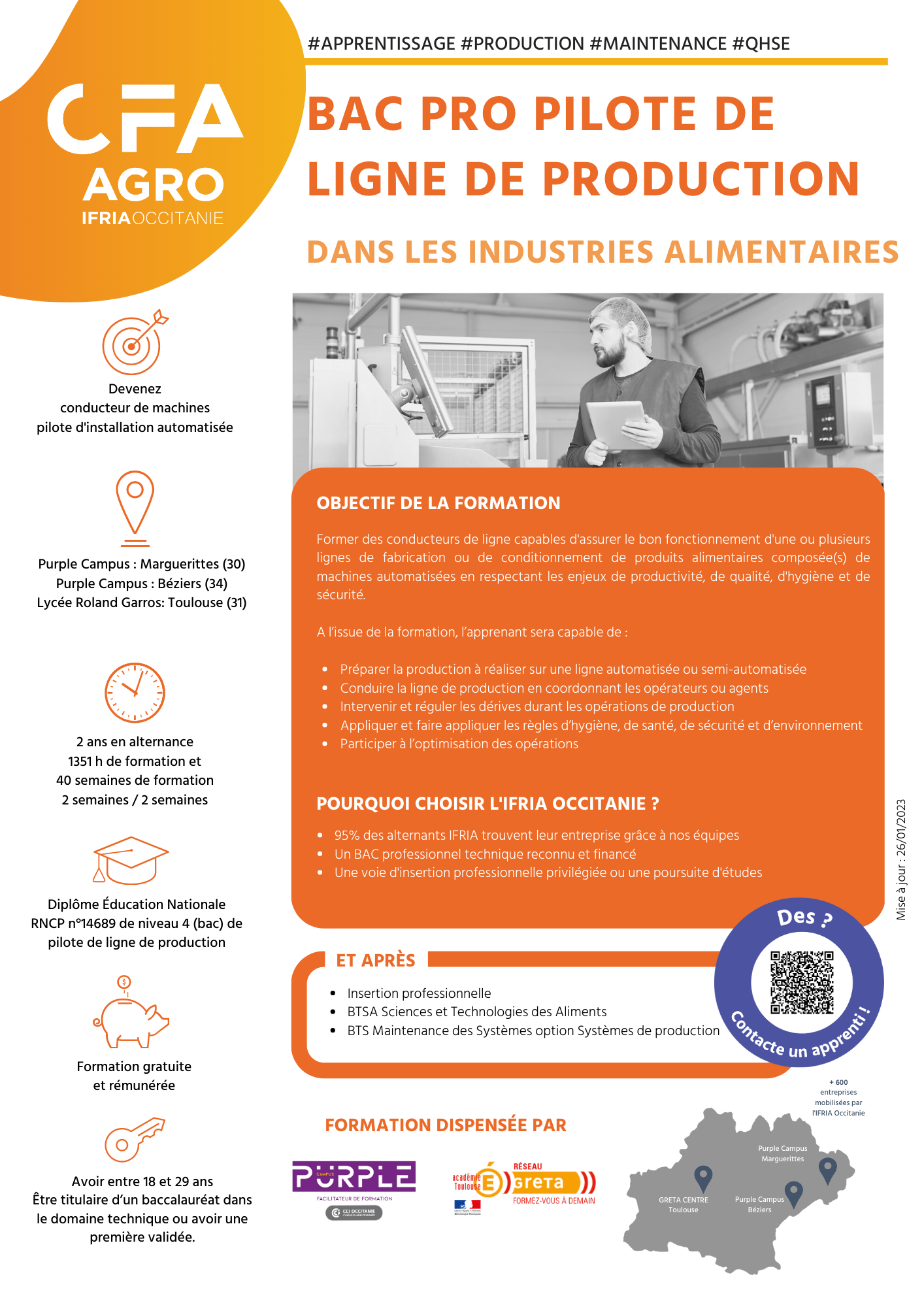 Formulaire De Candidature L Ifria Occitanie